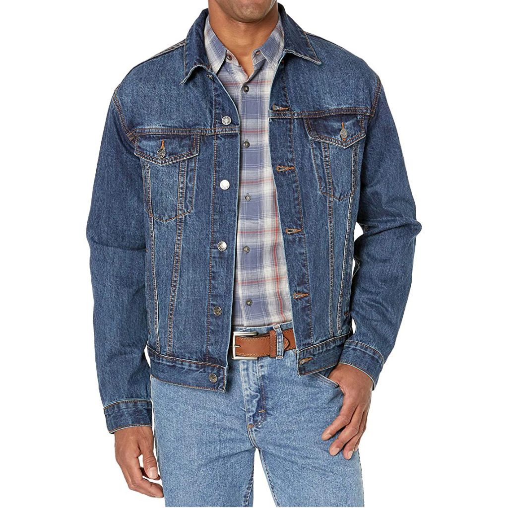 Men's Denim Jacket Button Front