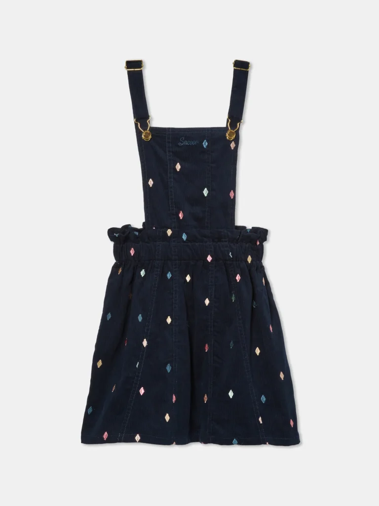 Corduroy Diamond Dungaree, Camel