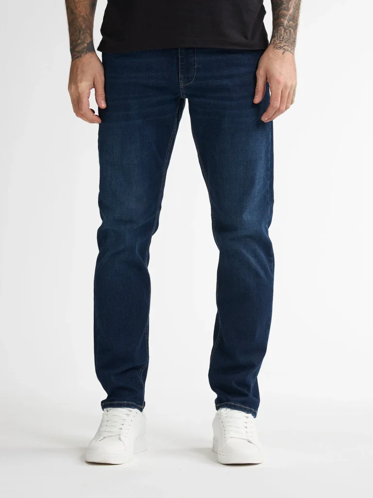 Russel regular tapered fit jeans, Dark Stone