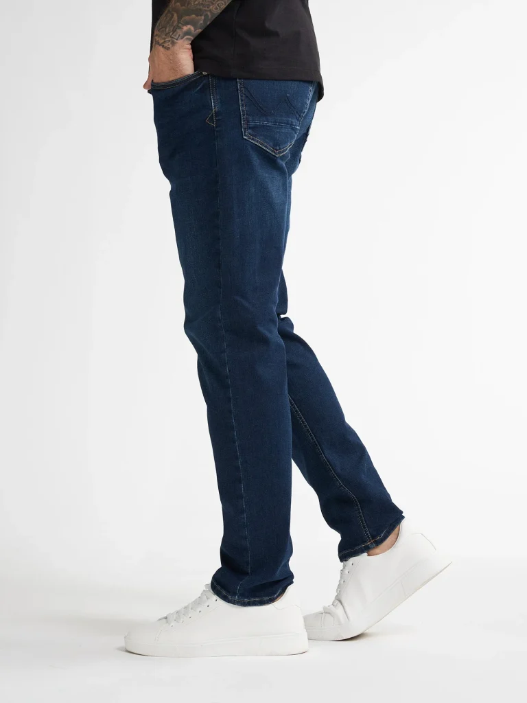 Russel regular tapered fit jeans, Dark stone2