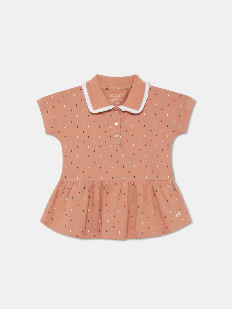 Sacoor Diamonds Polo Shirt Pale Pink