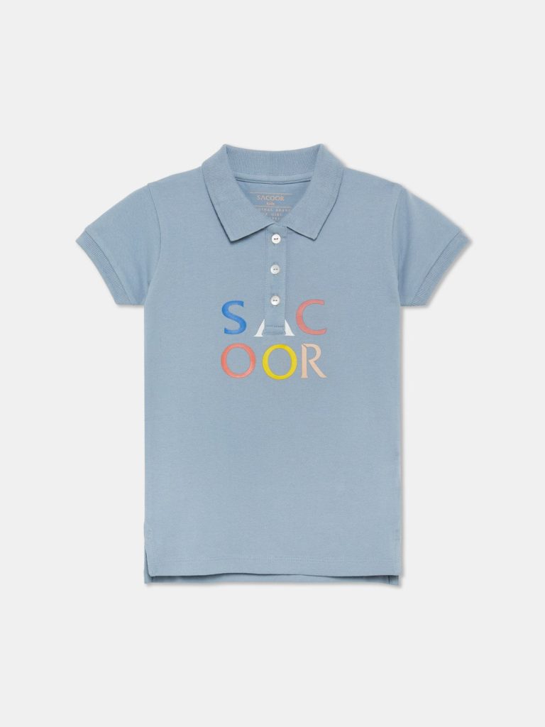 Sacoor Polo Shirt, Light Blue