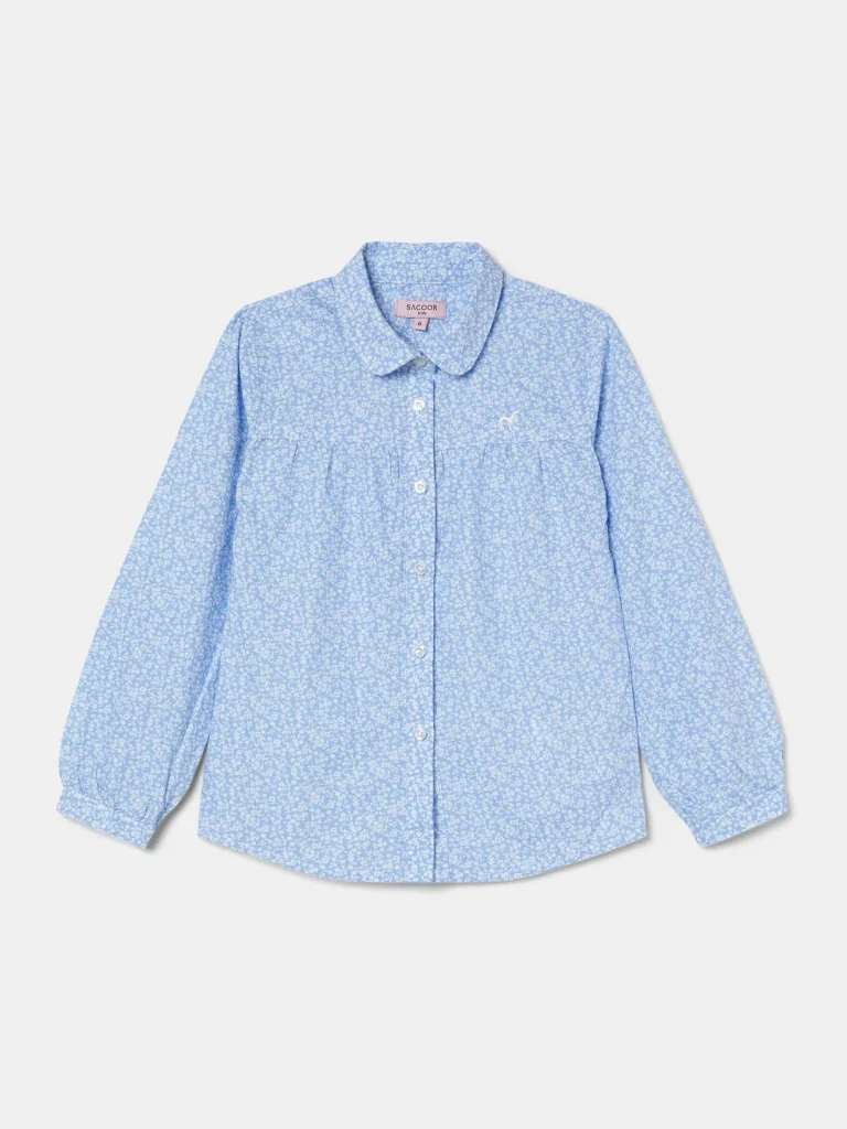 Shirt Sport Girl Casual (Regular) Light Blue